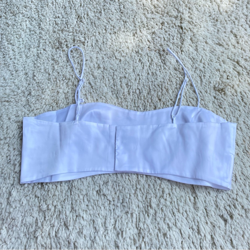 KIMBERLEY ANNE Coastlines Silk Organza Sheer Peplum - Picture 9 of 16